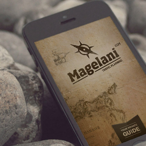 Magelani audio gida aplikācija iOS un Android
