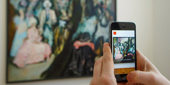Mākslas muzeja mobilā aplikācija iOS un Android